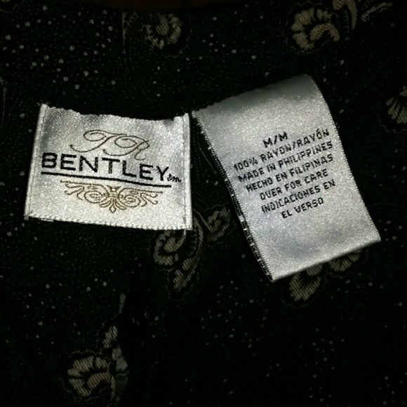 Black Dainty Floral Maxi Elastic Waist - Picture 3 of 4